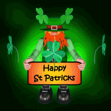 Happy St Patricks Day Happy Saint Patricks Day GIF - Happy St Patricks Day Happy Saint Patricks Day Leprechaun GIFs