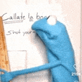 Callate Callate La Boca GIF - Callate Callate La Boca Kermit The Frog GIFs