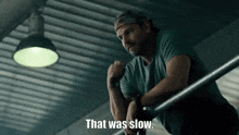 That Was Slow Seal Team GIF - That Was Slow Seal Team Jason Hayes GIFs