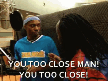Back Up GIF - Too Close Close Dave Chapelle GIFs