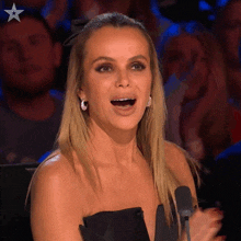 Oh My God Amanda Holden GIF - Oh My God Amanda Holden Britain'S Got Talent GIFs