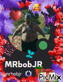 a picture of a man with the name mrbobjr on the bottom