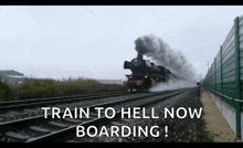 steam train im coming