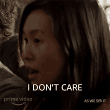 I Dont Care Violet GIF - I Dont Care Violet As We See It GIFs