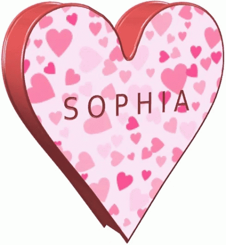 Sophia Name GIF - Sophia Name Heart - Discover & Share GIFs
