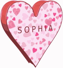 Sophia Name GIF - Sophia Name Heart GIFs