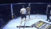 Antjuan Finch Knocked Out GIF - Antjuan Finch Knocked Out Mma GIFs