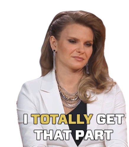 I Totally Get That Part Michele Romanow Sticker - I Totally Get That Part Michele Romanow Dragons Den Stickers