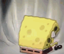 Scary Spongebob GIF