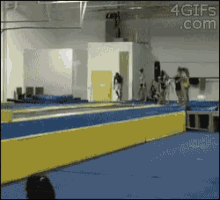 Ninja Gymnastics GIF - Ninja Gymnastics Jump GIFs
