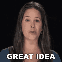 Great Idea Rachel Smith GIF - Great Idea Rachel Smith Rachels English GIFs