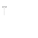 a white stencil of the word tysek szef on a white background .