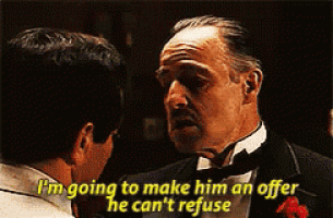 Offer You Cant Refuse GIFs | Tenor