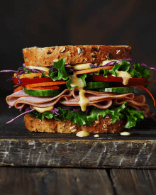 Sandwich Ham GIF - Sandwich Ham Turkey GIFs