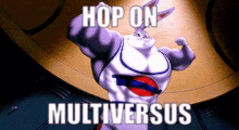 multiversus hop on hop on multiversus bugs bunny