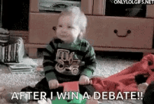 Baby Shakes GIF - Baby Shakes Debate GIFs