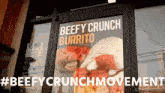 Beefy Crunch Burrito Beefy Crunch Movement GIF - Beefy Crunch Burrito Beefy Crunch Movement Taco Bell GIFs
