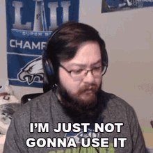 Im Just Not Gonna Use It Yeti GIF - Im Just Not Gonna Use It Yeti Yetiapocalypse GIFs