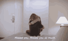 Miss You GIF - Missing Someone I Missed You Hug GIFs
