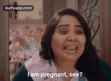 I Am Pregnant See Good News GIF - I Am Pregnant See Pregnant Good News GIFs