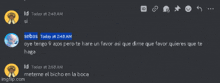 a screenshot of a discord conversation between sebastian and sebas at 2:48 am
