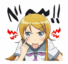 oreimo ore no im%C5%8Dto ga konna ni kawaii wake ga nai make face