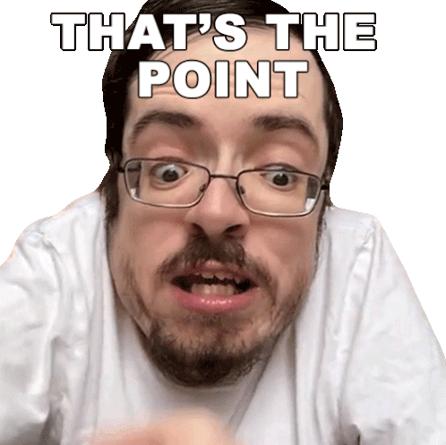 That The Point Ricky Berwick Sticker - That The Point Ricky Berwick Therickyberwick Stickers