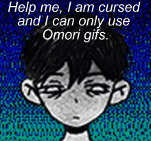 Omori Miserable GIF - Omori Miserable Curse GIFs