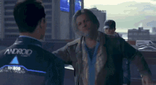 Connor Detroit Become Human Connor GIF - Connor Detroit Become Human Connor Hank GIFs