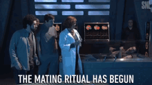 The Mating Ritual Has Begun Ritual GIF - The Mating Ritual Has Begun Ritual Routine GIFs