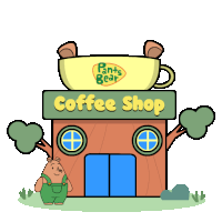 Coffe Shop Coffee Sticker