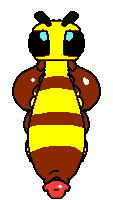 Superiorfox Minecraft Bee Sticker