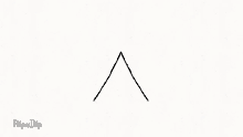 a black and white drawing of a letter f on a white background .