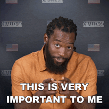 This Is Very Important To Me Danny GIF - This Is Very Important To Me Danny The Challenge World Championship GIFs