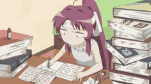 Study Anime GIF - Study Anime Girl GIFs