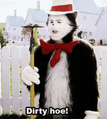 Hoe Dirty Hoe GIF - Hoe Dirty Hoe Catin The Hat GIFs