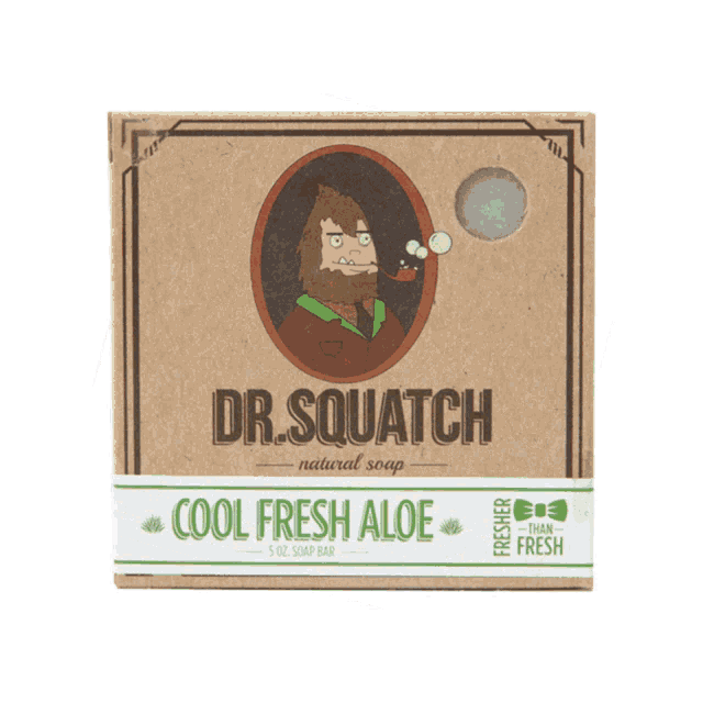 Dr. Squatch Cool Fresh Aloe Bar Soap –