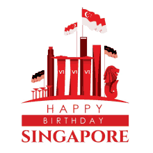 v1 vincar happy birthday singapore national day