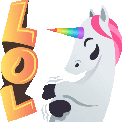 Lol Unicorn Life Sticker - Lol Unicorn Life Joypixels Stickers