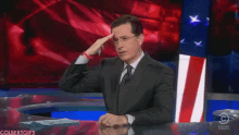 Colbert Salute GIF - The Late Show Stephen Colbert Salute GIFs