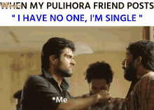 When My Friend Posts I Have No One Memes GIF - When My Friend Posts I Have No One Memes Vijay Devarakonda GIFs