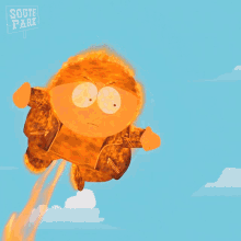 Fire Blast Eric Cartman GIF