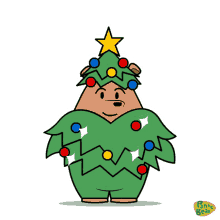 christmas tree dance cute party