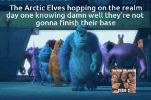 Not Arbys Hop On Mc GIF - Not Arbys Hop On Mc Arctic Elves GIFs