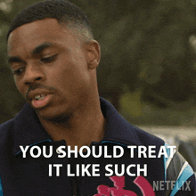You Should Treat It Like Such Vince Staples GIF - You Should Treat It Like Such Vince Staples The Vince Staples Show GIFs