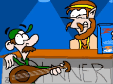 Luigi The King GIF - Luigi The King Guitar GIFs