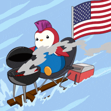 Usa America GIF - Usa America Penguin GIFs