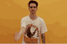 Brendon Urie Panic At The Disco GIF - Brendon Urie Panic At The Disco Facepalm GIFs