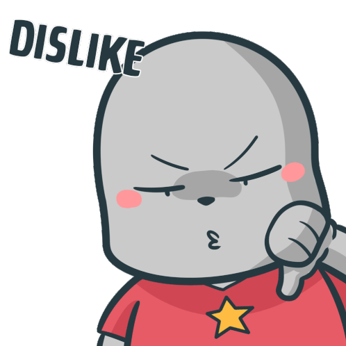 Dislike Thangfly Sticker - Dislike Thangfly Animated Stickers