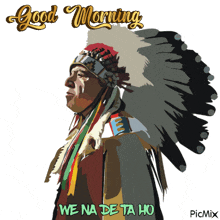 Good Morning Native American GIF